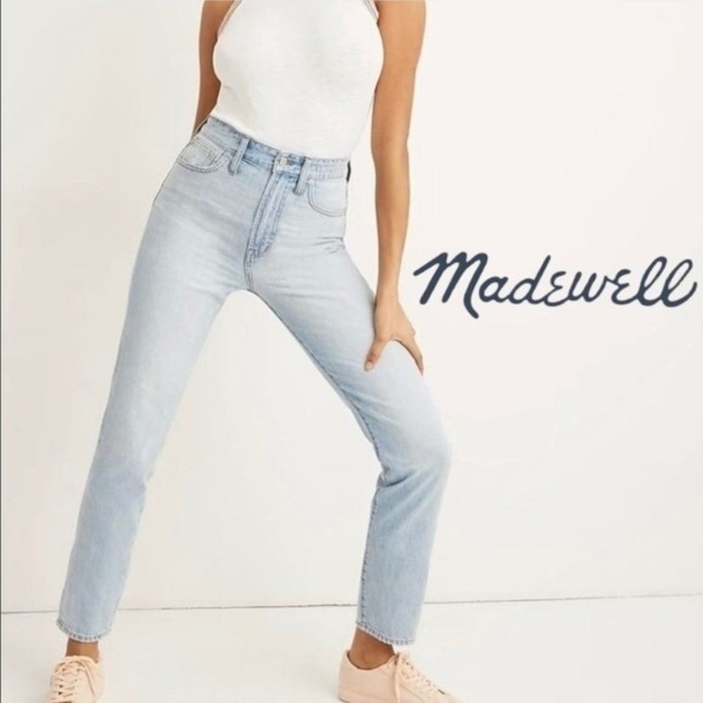 Madewell The Curvy Perfect Vintage Jean Fitzgerald Light Wash 26